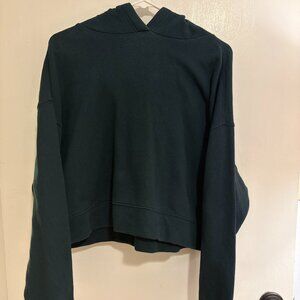 Women's Old Navy Forest Green Hoodie - M